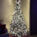 Christmas Tree White Snowflake Pencil Xmas Tree Holiday Decoration photo review