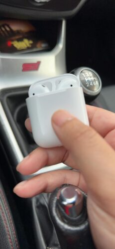 Apple AirPods (2nd Generation) Wireless Ear Buds. Bluetooth Headphones with Lightning Charging Case Included. Over 24 Hours of Battery Life. Effortless Setup for iPhone photo review