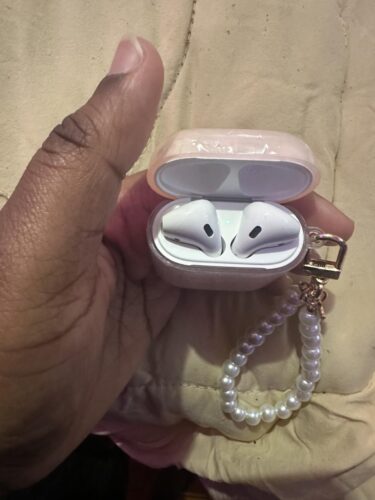 Apple AirPods (2nd Generation) Wireless Ear Buds. Bluetooth Headphones with Lightning Charging Case Included. Over 24 Hours of Battery Life. Effortless Setup for iPhone photo review