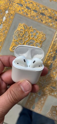 Apple AirPods (2nd Generation) Wireless Ear Buds. Bluetooth Headphones with Lightning Charging Case Included. Over 24 Hours of Battery Life. Effortless Setup for iPhone photo review