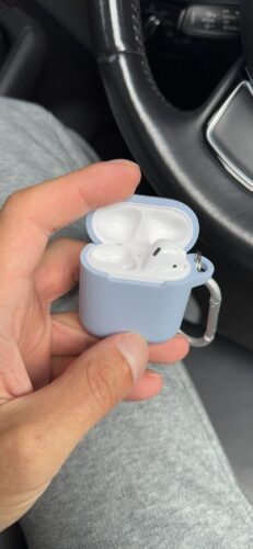 Apple AirPods (2nd Generation) Wireless Ear Buds. Bluetooth Headphones with Lightning Charging Case Included. Over 24 Hours of Battery Life. Effortless Setup for iPhone photo review